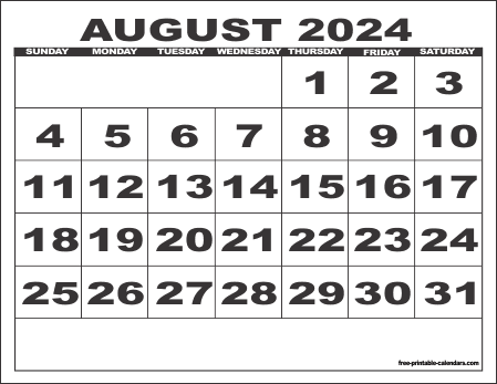 2024 Calendar 6 – Free Printable Calendars