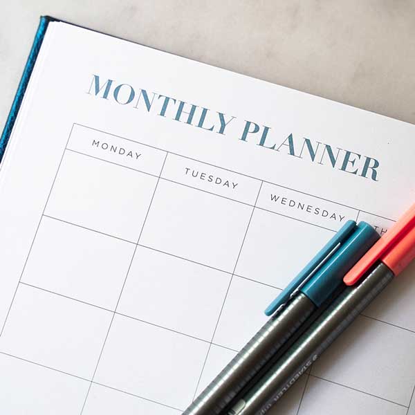 Free Printable Calendars for Planning