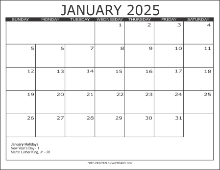 2025 Calendar 3 – Free Printable Calendars