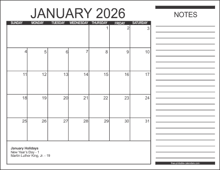 2026 Calendar 2 – Free Printable Calendars