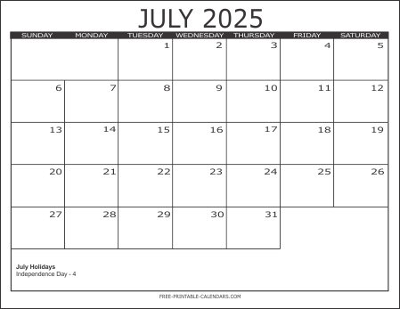 2025 Calendar 3 – Free Printable Calendars