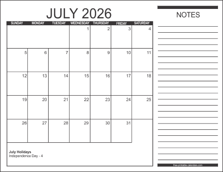 2026 Calendar 2 – Free Printable Calendars