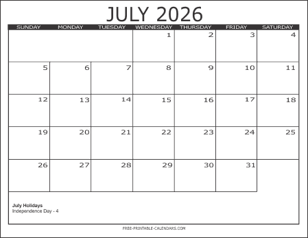 2026 Calendar 3 – Free Printable Calendars