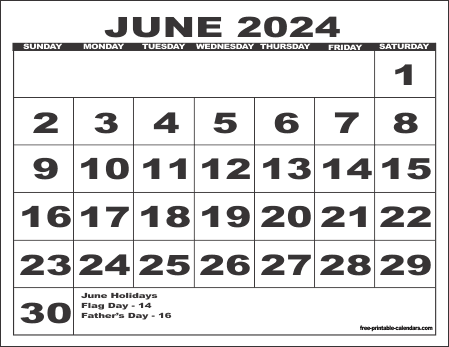 2024 Calendar 6 – Free Printable Calendars