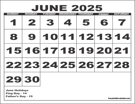 2025 Calendar 6 – Free Printable Calendars