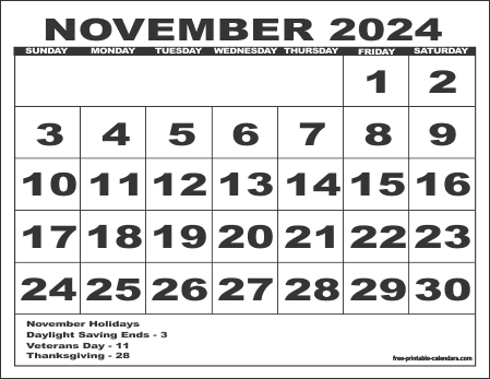 2024 Calendar 6 – Free Printable Calendars