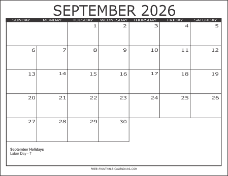 2026 Calendar 3 – Free Printable Calendars